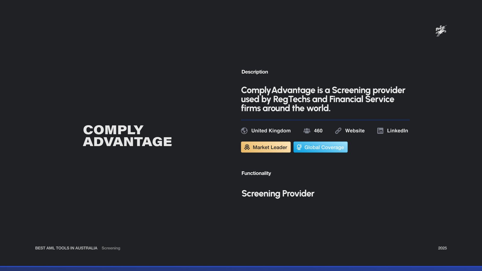 Complyadvantage Intro Page