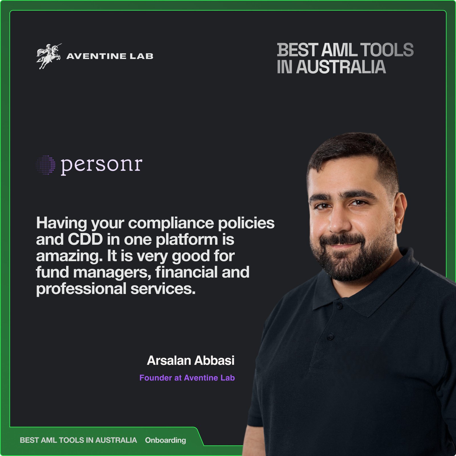 Quote by Arsalan on Personr