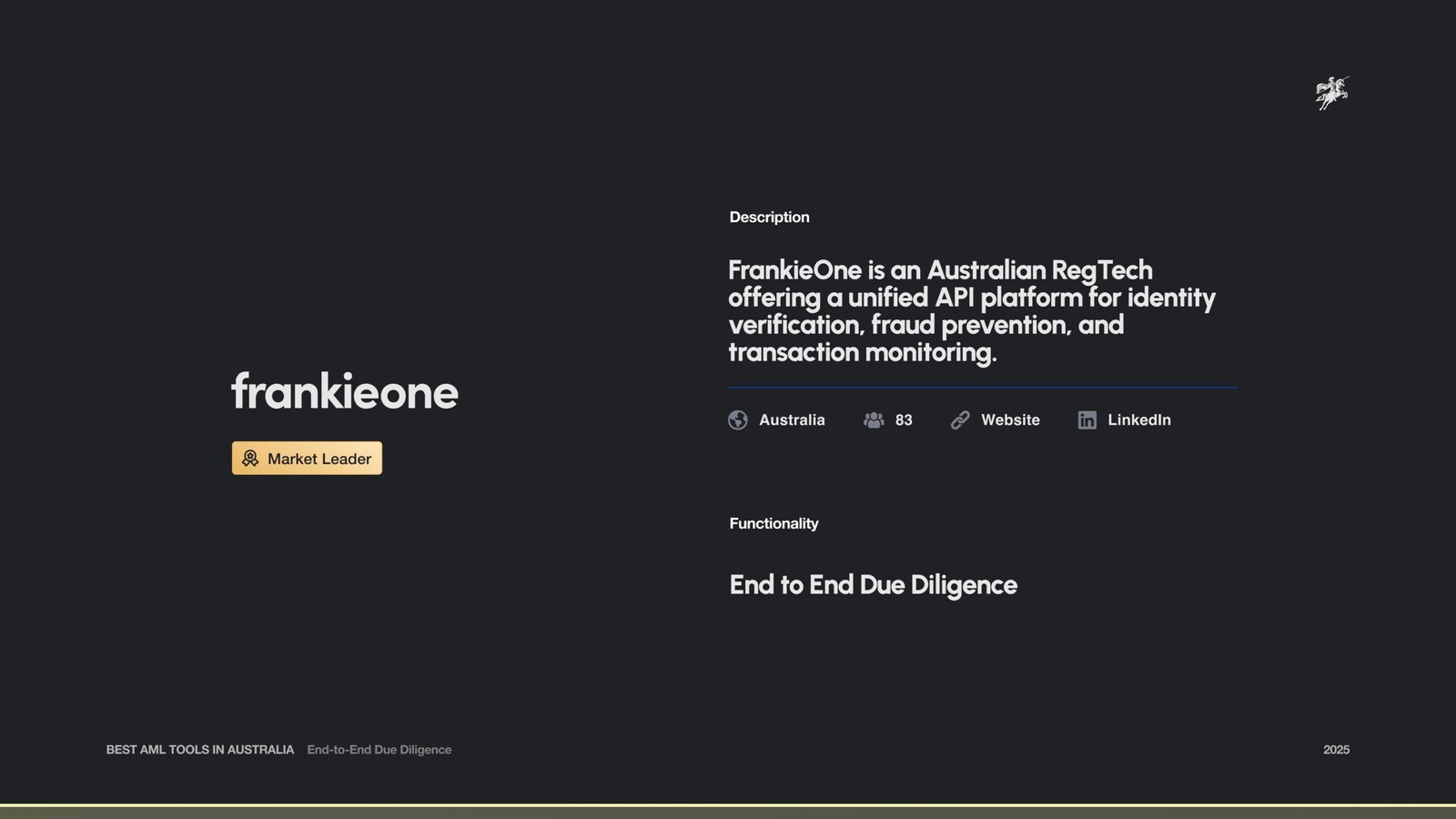 FrankieOne Intro Page