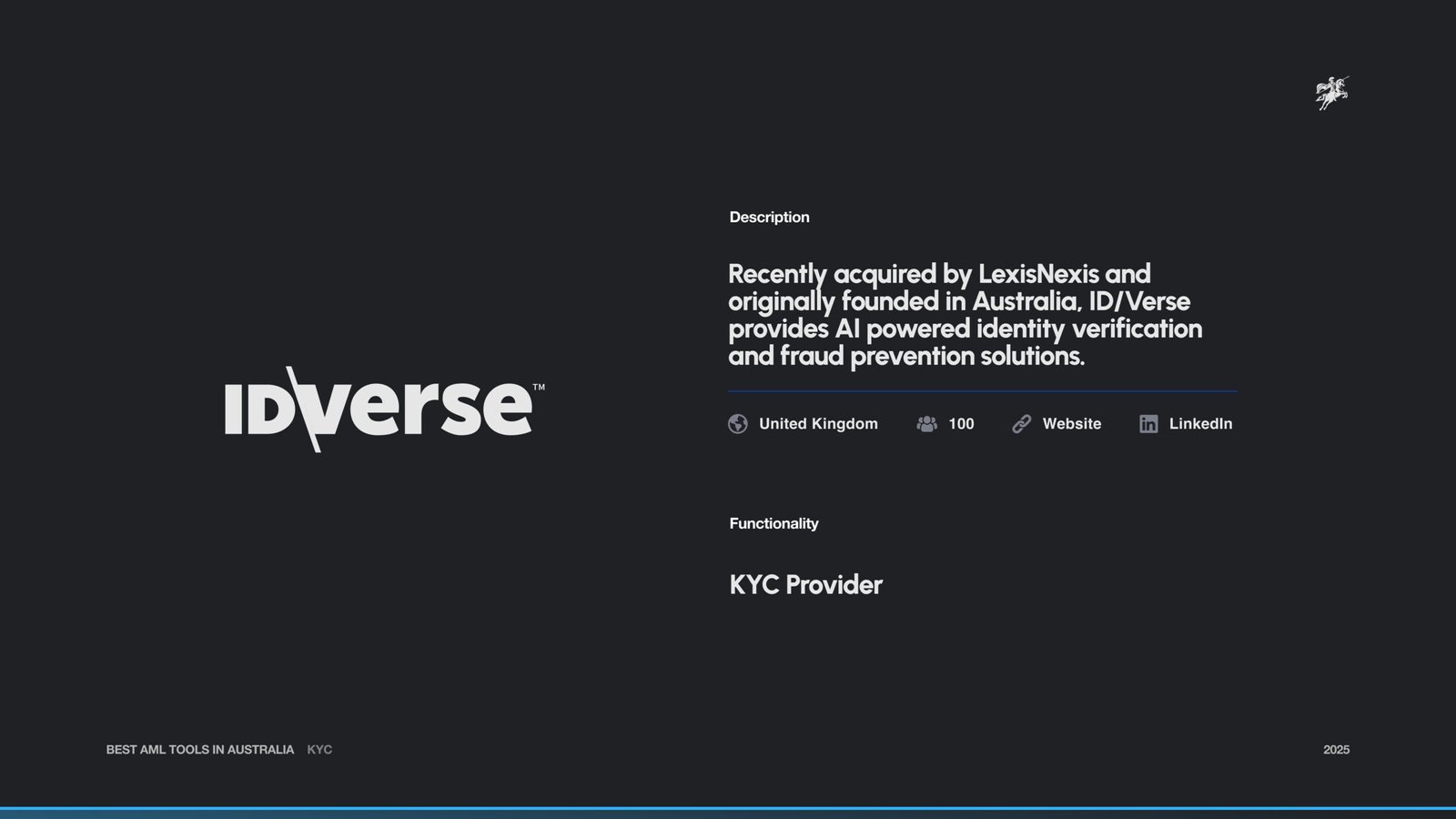 Idverse Intro Page