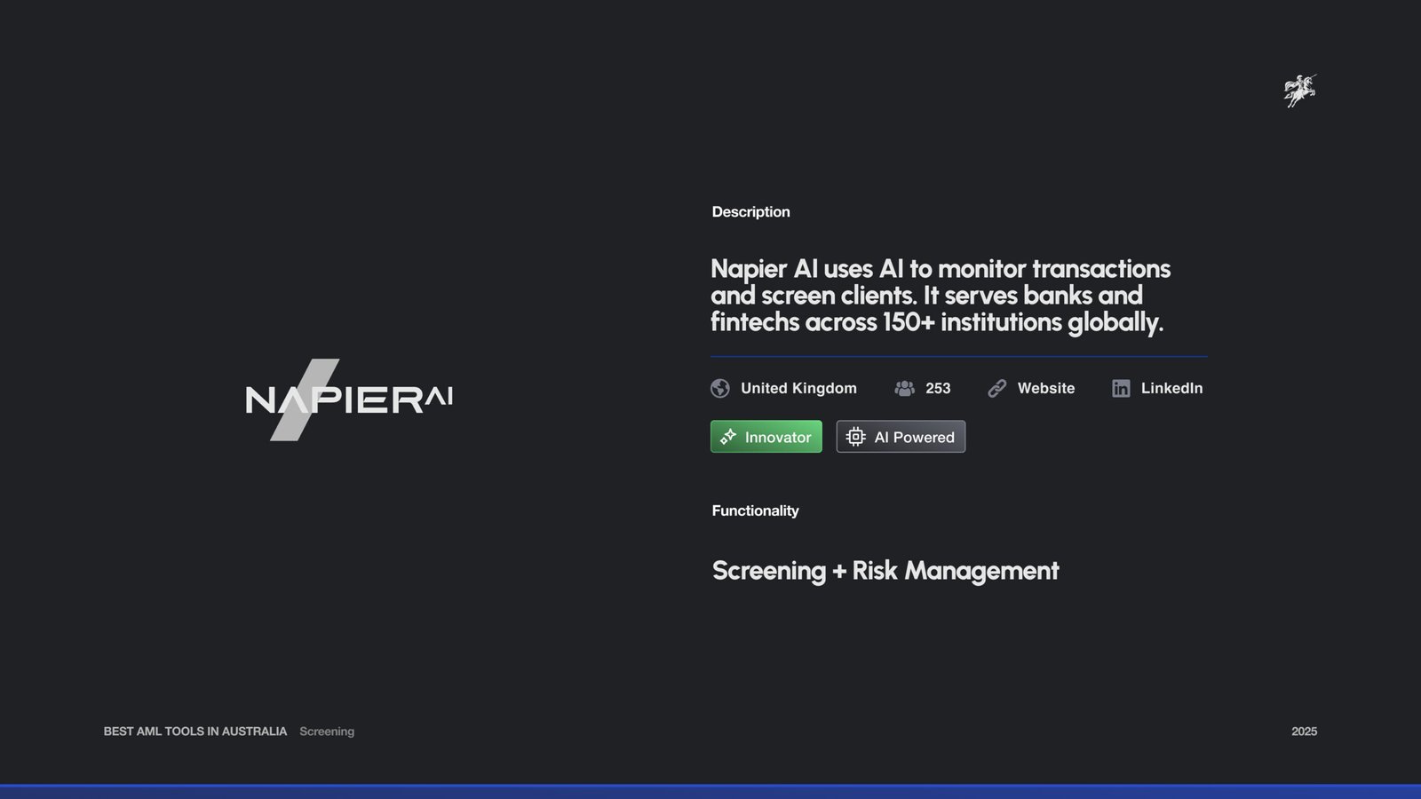 Napier AI Intro Page