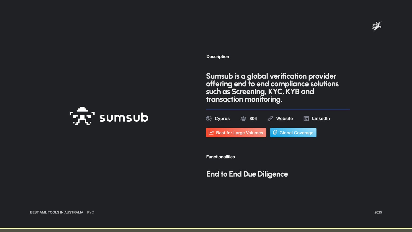 SumSub Intro Page