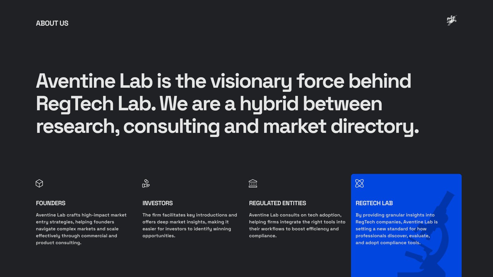 Aventine Lab RegTech Directory & Insights | Aventine Lab Aventine Lab RegTech Directory & Insights